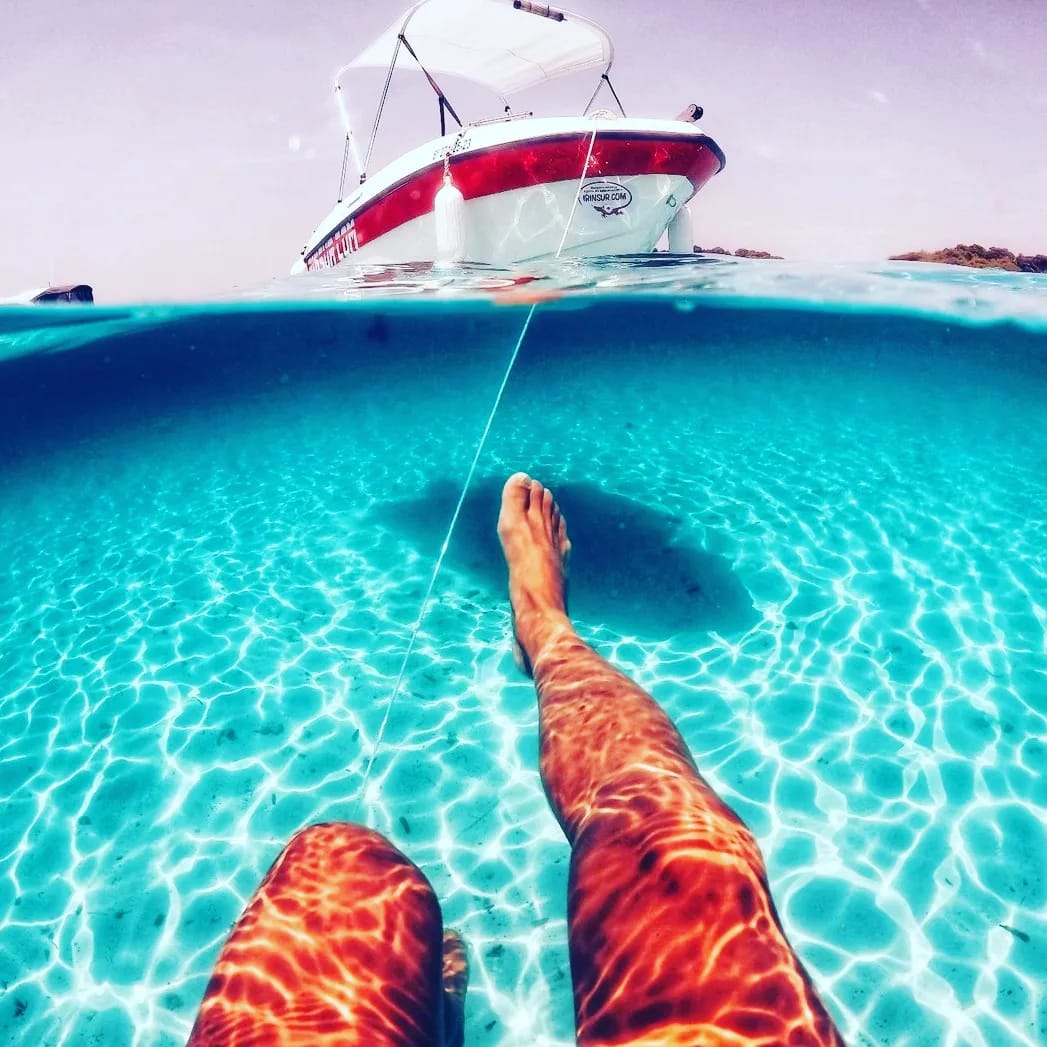 Barco Compass GT Irinsur Cala en Porter Menorca